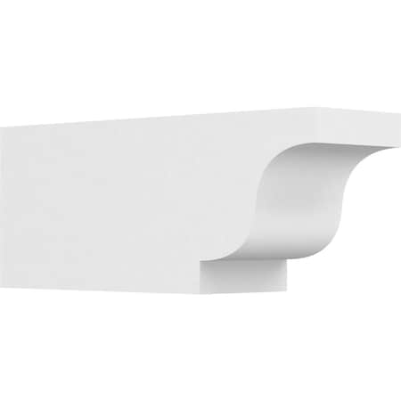 Ekena Millwork Standard Newport Architectural Grade PVC Rafter Tail, 6"W X 8"H X 20"L RFTP06X08X20NEW